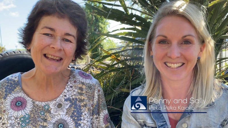 Penny and Sally - talking heads